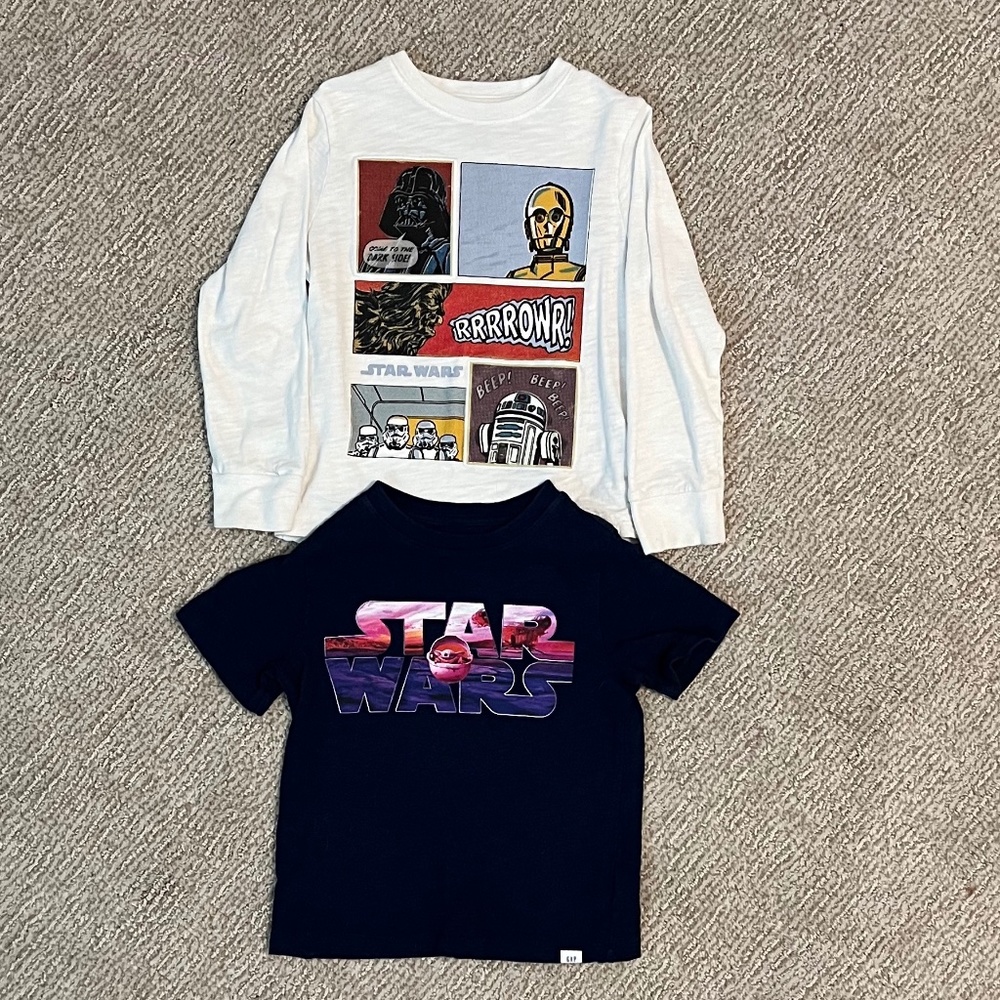 Gap Boys Star Wars Shirts (Bundle)